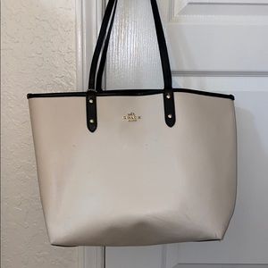 Reversible Vinyl COACH Hand Bag
